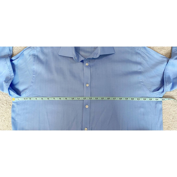 Michael Kors Light Blue Button Down Shirt Mens Size XL - Picture 5 of 6